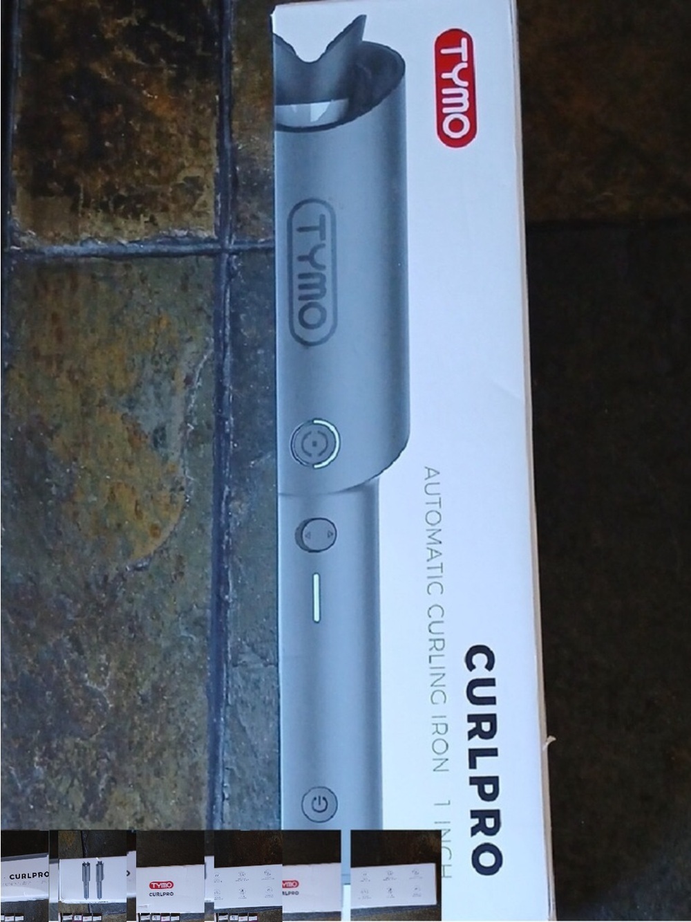 Tymo CurlPro Automatic Curling Iron - Silver1” inch.    D
